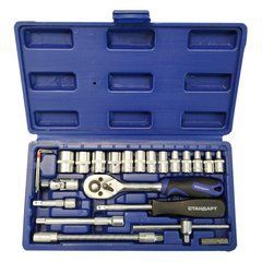 Набор инструмента 1/4" 25ед. ST-1425 СТАНДАРТ