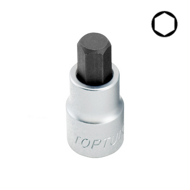 Головка з насадкою HEX 4мм 1/4" TOPTUL BCDA0804