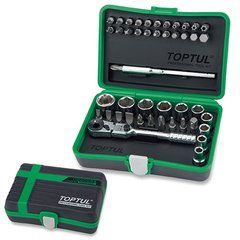 Набор инструмента 1/4" 45ед. (12-гр.) TOPTUL GADW4502