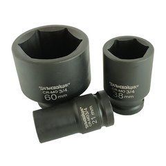 Головка торцевая ударная 3/4" 34мм L=80мм CR-MO "Дальнобойщик" Г34ДК34