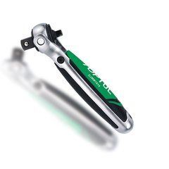Тріскачка 1/2" з шарніром (360&deg;) 72 з. укорочена 1/4"х1/2" TOPTUL CJMM1616