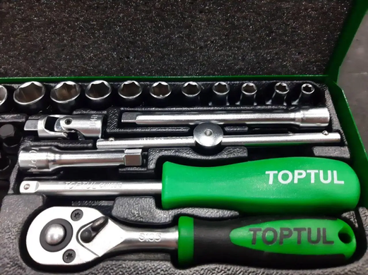 Набір інструменту 1/4" 27од. TOPTUL GCAD2701