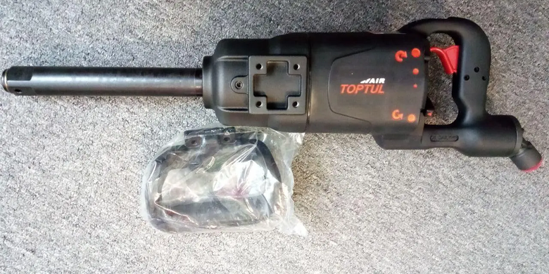 Пневмогайковерт 1" 2983N/m (дл. шпиндель) 5500об/мин 7,2кг Super Duty TOPTUL KSAD3220