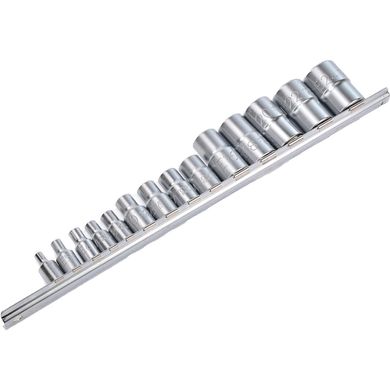 Набір головок TORX 1/4", 3/8", 1/2" E4-E24 14од.(зірка Давида) TOPTUL GAAR1402