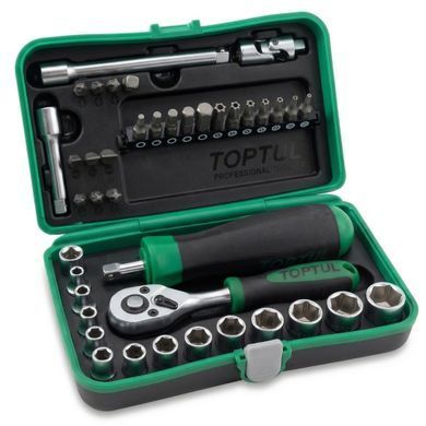 Набір інструментів 1/4" 41од. TOPTUL GADW4101