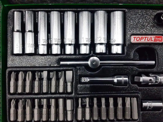 Набор инструмента 1/4" 50ед. TOPTUL GCAD5003