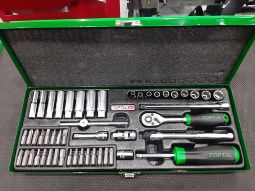 Набор инструмента 1/4" 50ед. TOPTUL GCAD5003