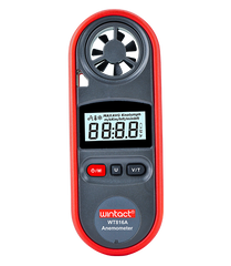 Анемометр цифровой 0,7-30м/с, -10-45°C WINTACT WT816A