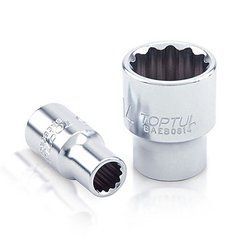 Головка торцевая 1/4" 4,5мм 12-гранная TOPTUL BAEB084E