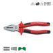 Пассатижи 7" 1000V (chrome molybdenum) TOPTUL DGBA2107