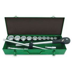 Набір інструментів 3/4" 14од. (12-гр.) metal case TOPTUL GCAD1406