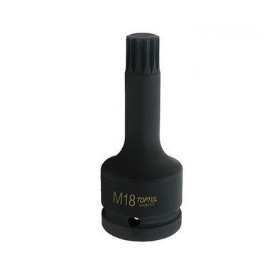 Головка М18 3/4" для демонтажу маточини (VW,AUDI) TOPTUL KADB2418